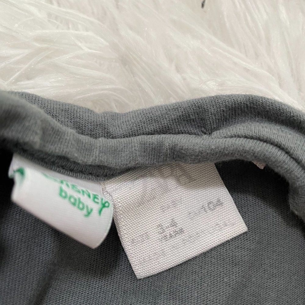 3/$10 Kids Zara x Disney Crew Neck Long Sleeve Top in Gray Size 3/4 - Picture 6 of 10